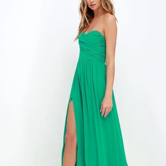 LULUS Exclusive Slow Dance Strapless NWT Size L - Picture 14 of 14